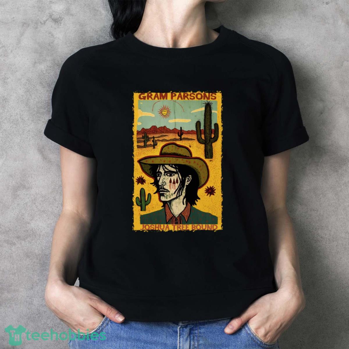 Gram Parsons Joshua Tree Bound T Shirt - Ladies T-Shirt