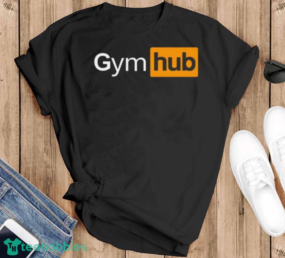 Gymhub Logo Shirt - Black T-Shirt