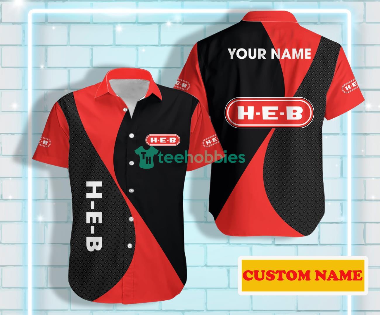 H-E-B Custom Name Hawaiian Shirt Product Photo 1
