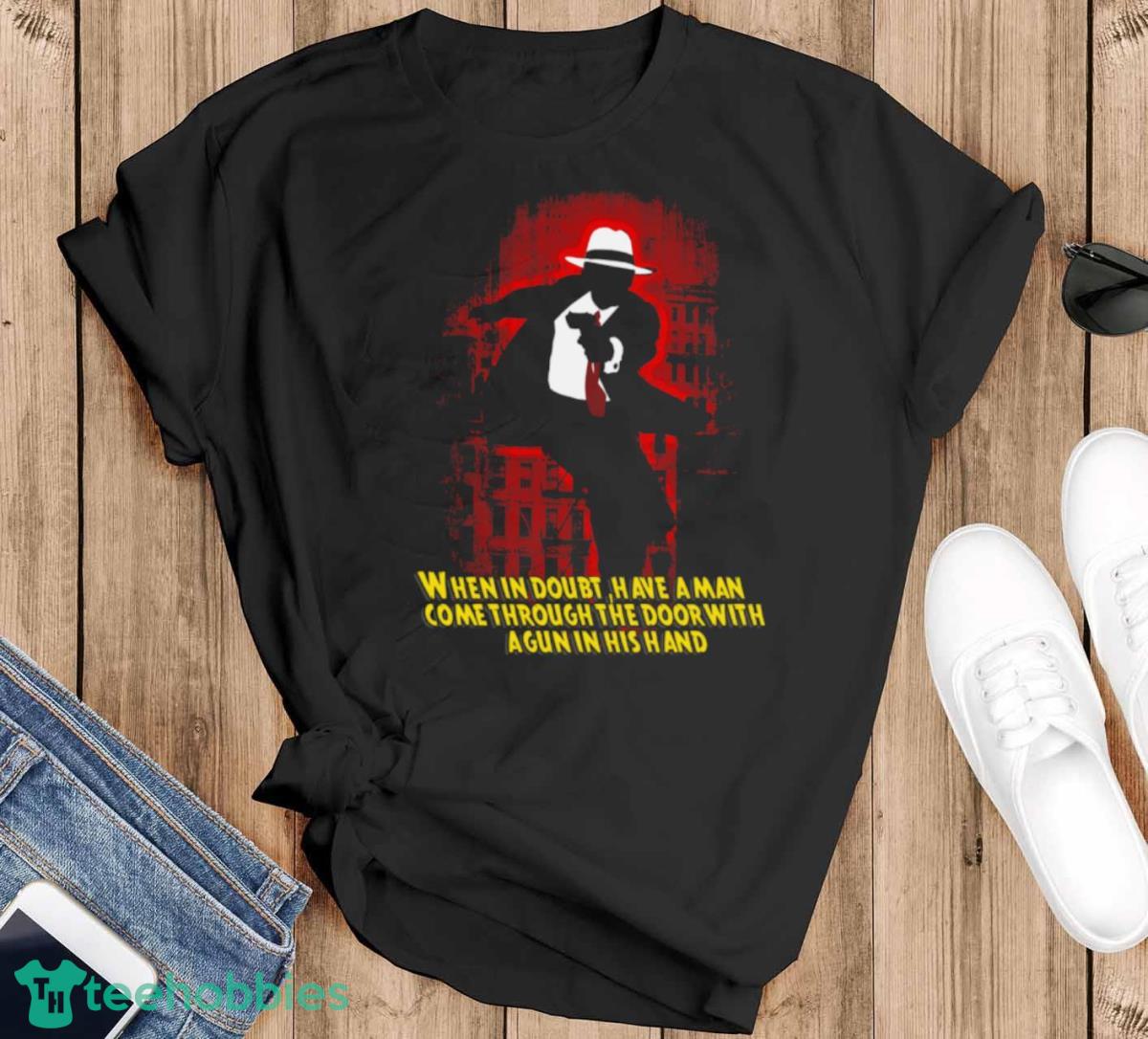 Hardboiled Writing T Shirt - Black T-Shirt
