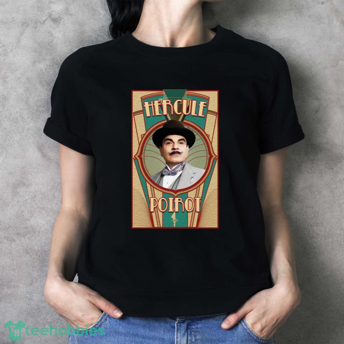 Hercule Poirot T Shirt - Ladies T-Shirt