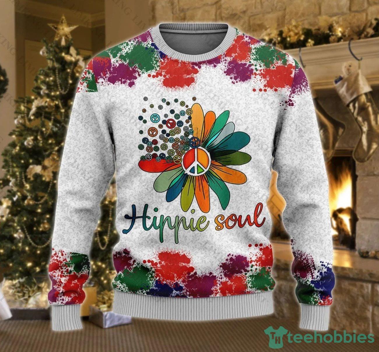 Hippie Soul Ugly Sweater For Christmas Product Photo 1