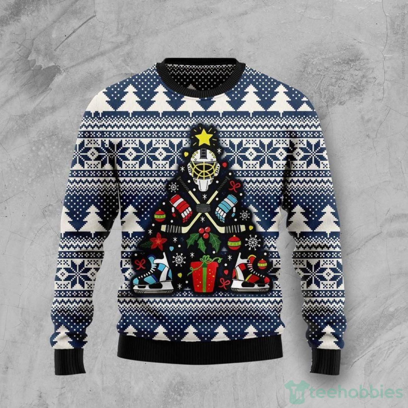 Hockey Ugly Sweater Gift For Christmas Product Photo 1