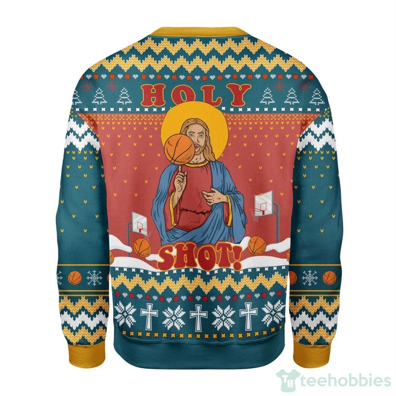 Holy Shot Ugly Sweater For Christmas Product Photo 2