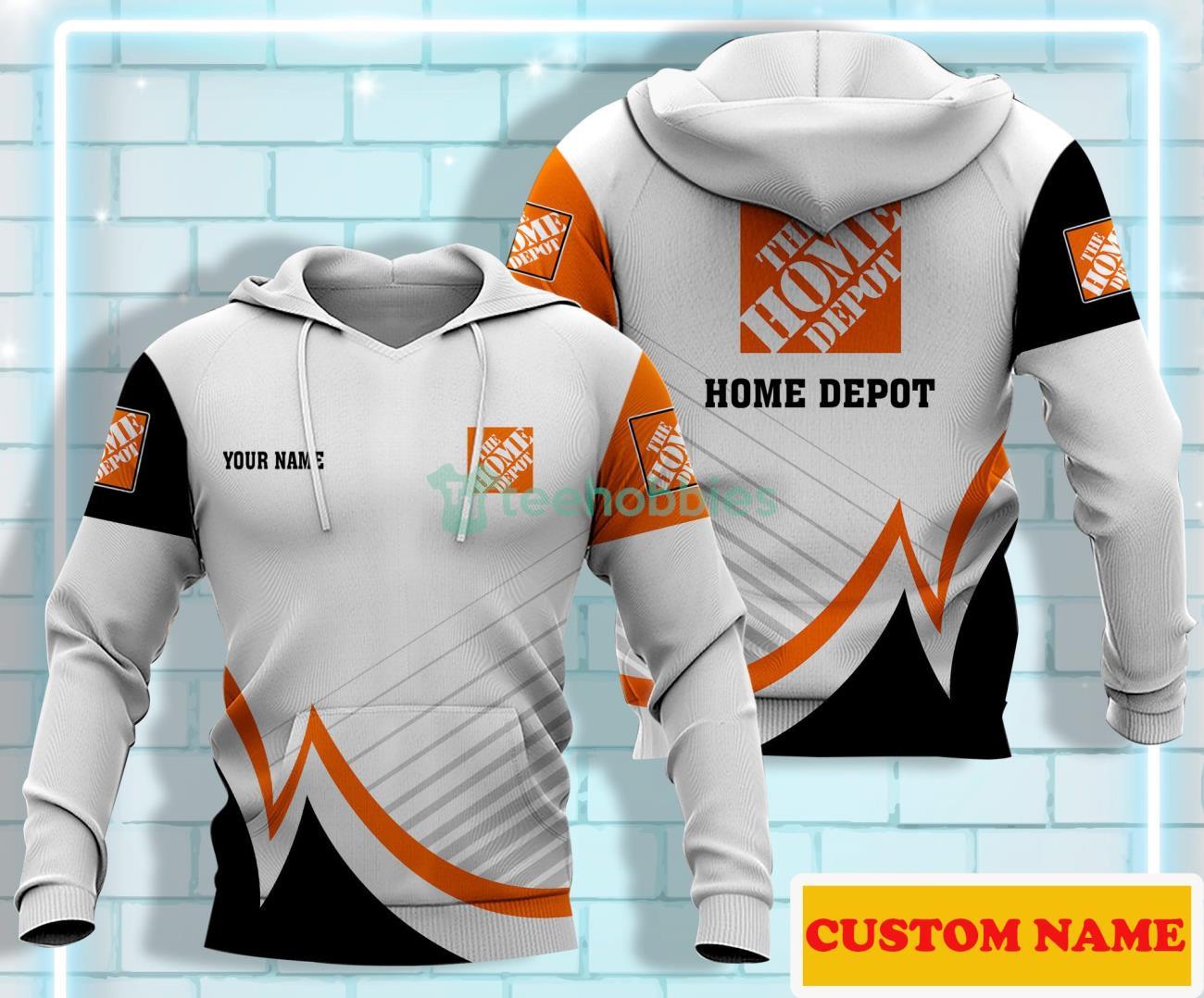 Home Depot Custom Name Hoodie For Men Women Product Photo 1
