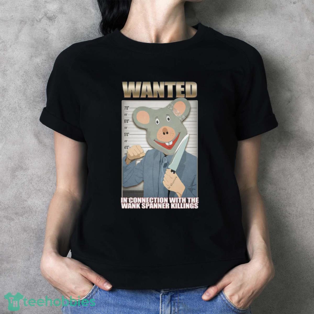 Ideal   Cartoon Head Wanted Poster T Shirt - Ladies T-Shirt