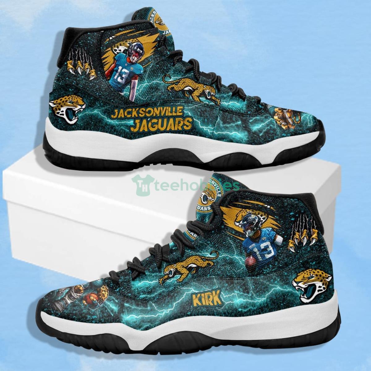 Jacksonville Jaguars - Christian Kirk Impressive Design Air Jordan 11 Shoes Product Photo 1