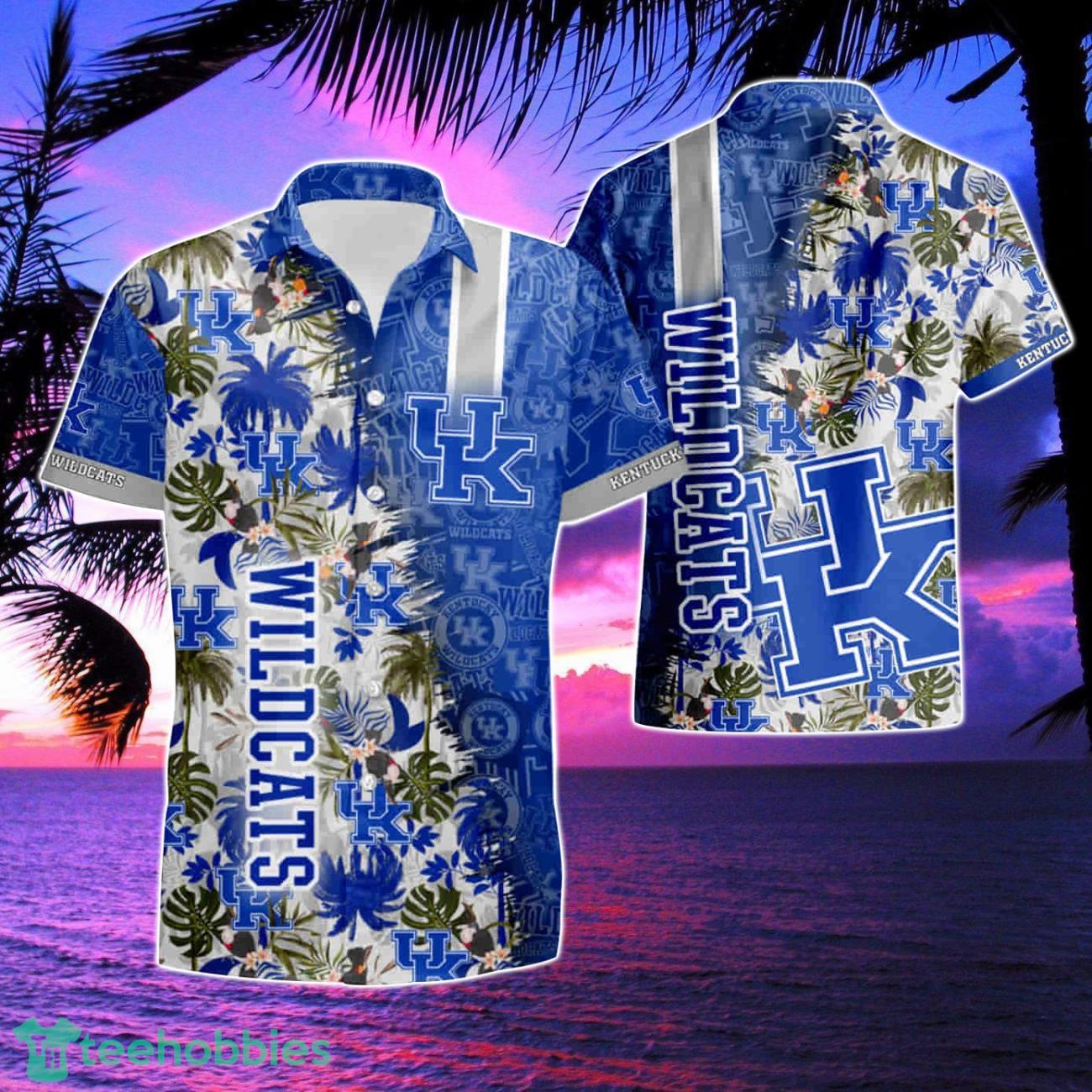 Kentucky Wildcats NCAA Summer Hawaiian Shirt And Shorts Product Photo 1