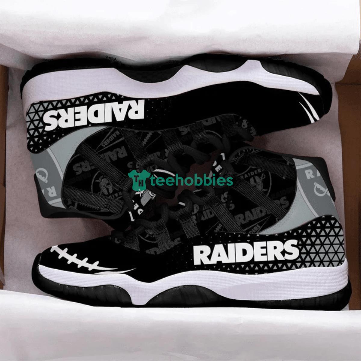 Las Vegas Raiders Impressive Design Air Jordan 11 Shoes Product Photo 2