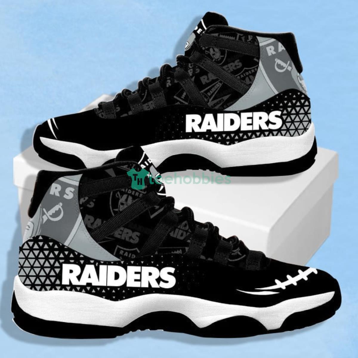 Las Vegas Raiders Impressive Design Air Jordan 11 Shoes Product Photo 1