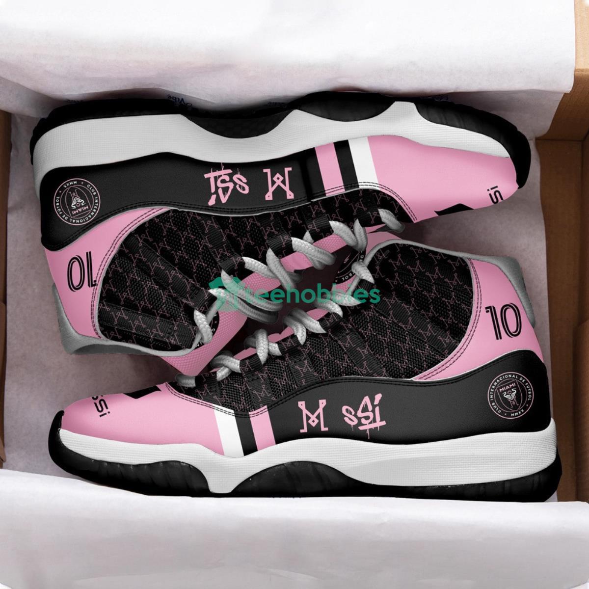 Lionel Messi Inter Miami Impressive Design Air Jordan 11 Shoes Product Photo 2