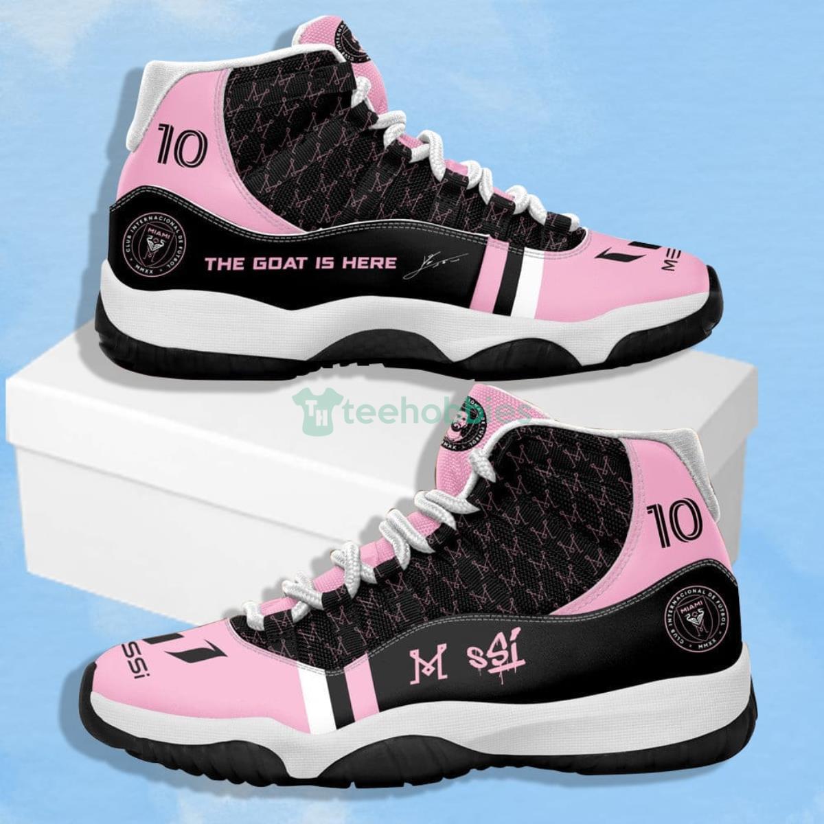 Lionel Messi Inter Miami Impressive Design Air Jordan 11 Shoes Product Photo 1
