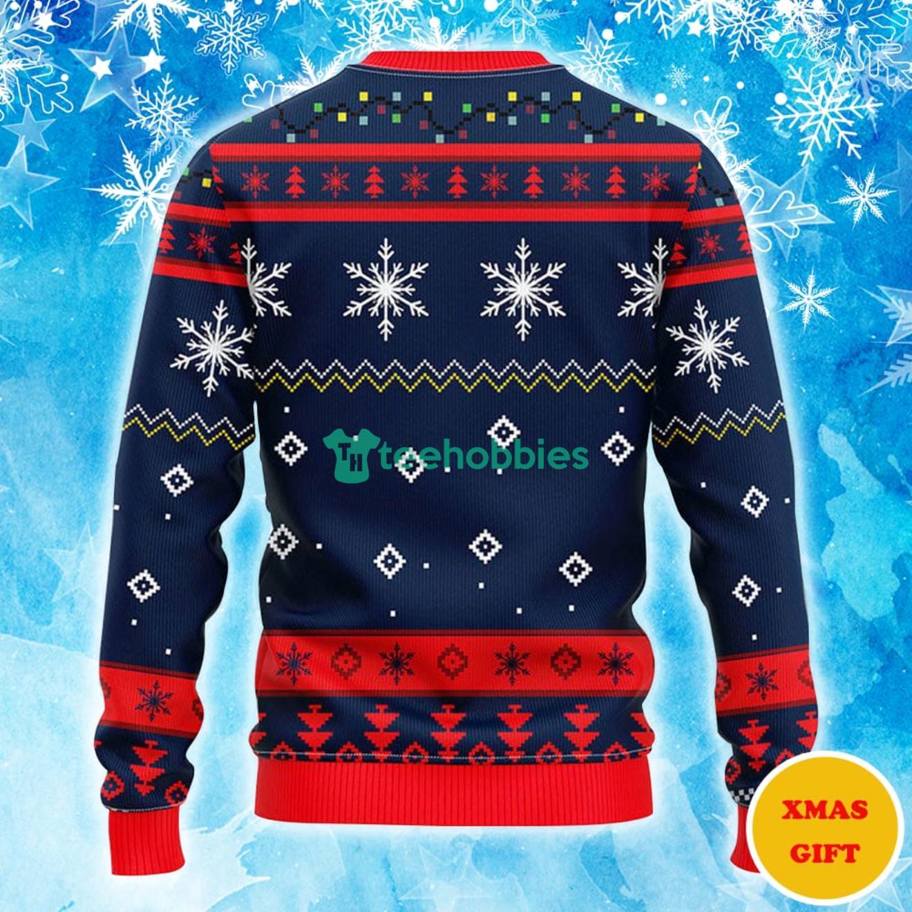 Los Angeles Angels Funny Grinch Christmas AOP Sweater Product Photo 2