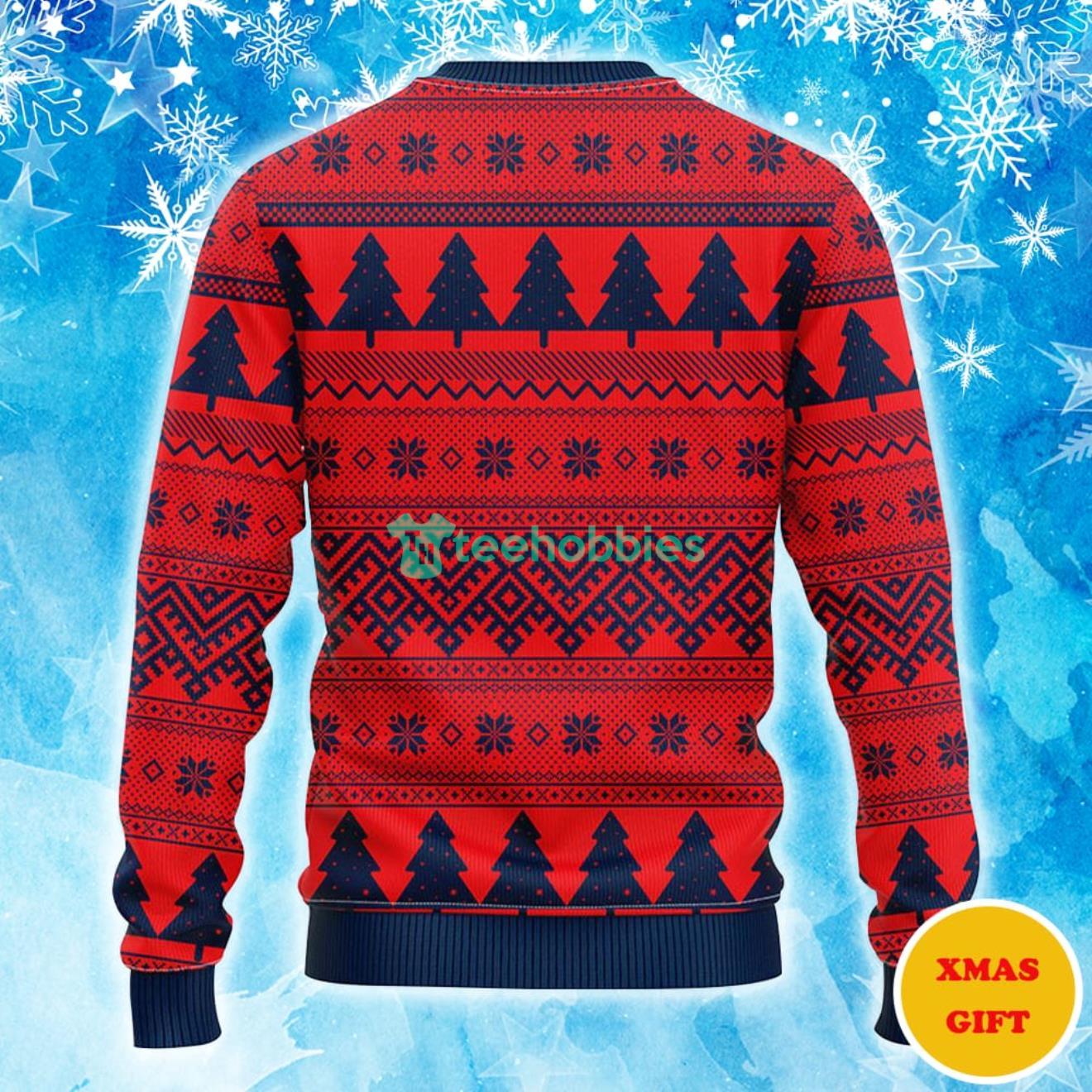 Los Angeles Angels Minion Christmas AOP Sweater Product Photo 2