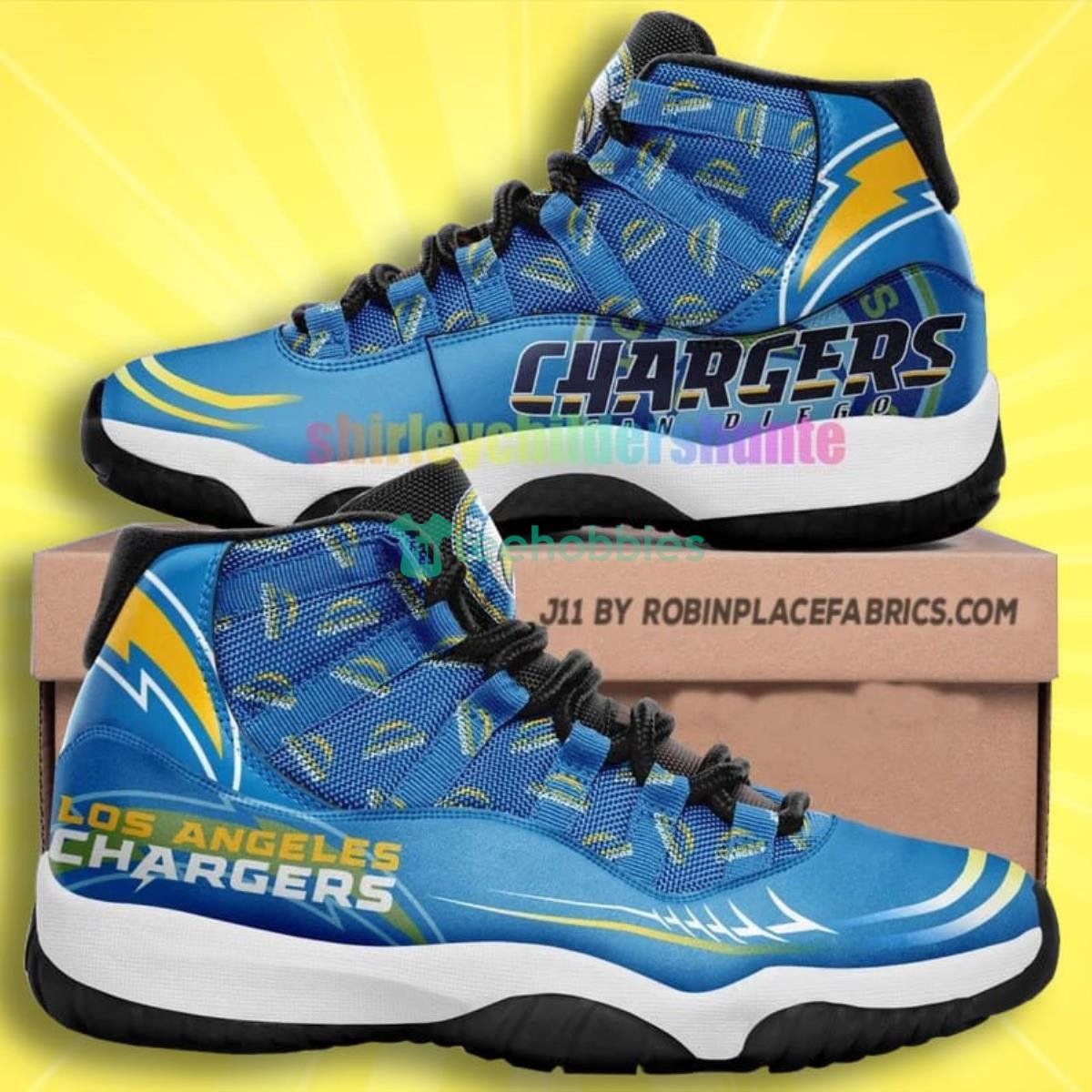 Los Angeles Chargers Impressive Design Air Jordan 11 Shoes Product Photo 1