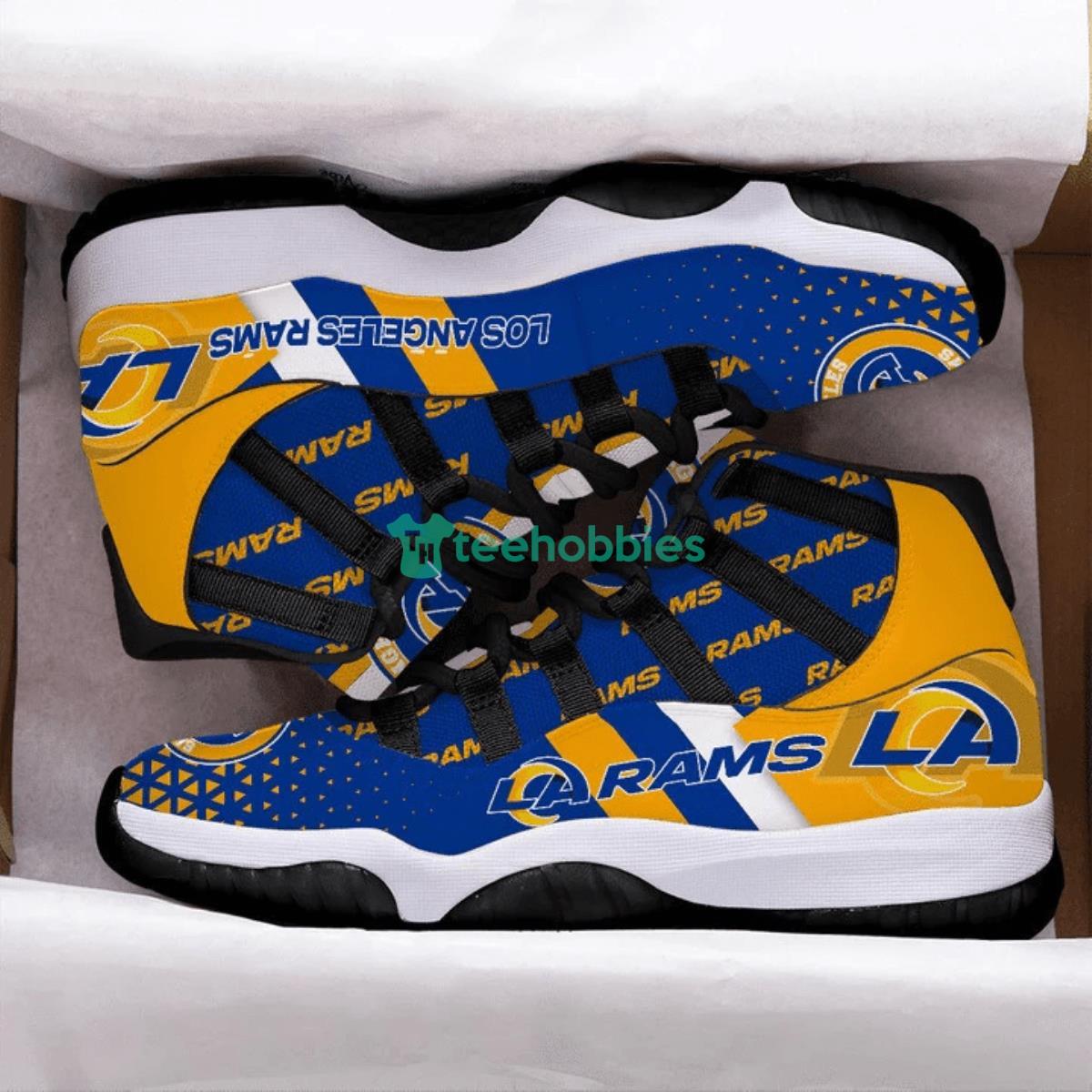 Los Angeles Rams Impressive Design Air Jordan 11 Shoes Product Photo 2