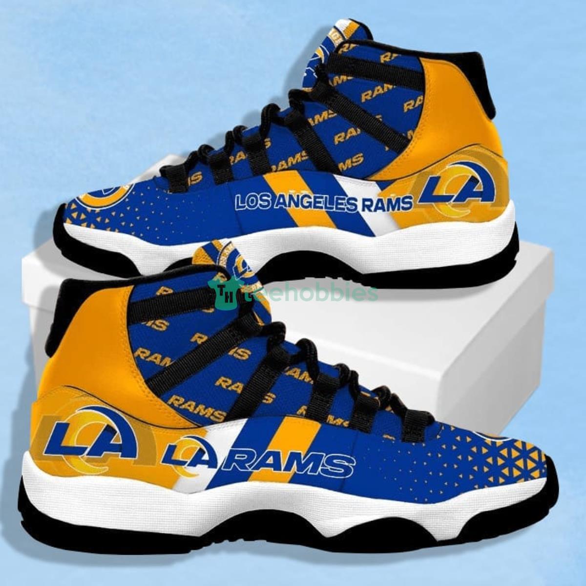 Los Angeles Rams Impressive Design Air Jordan 11 Shoes Product Photo 1