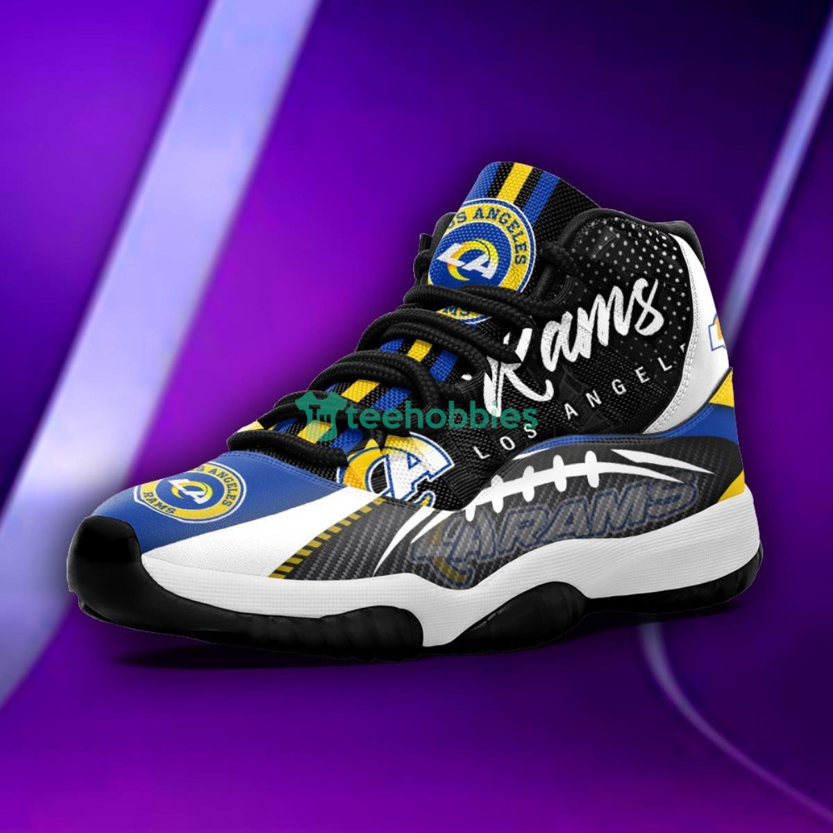 Los Angeles Rams Unique Design Impressive Design Air Jordan 11 Shoes Product Photo 2