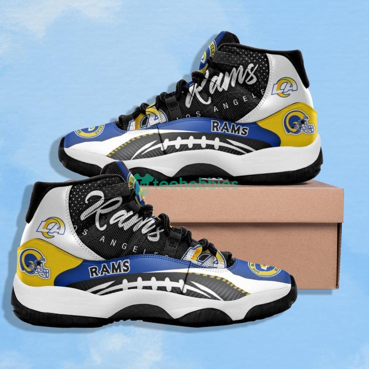 Los Angeles Rams Unique Design Impressive Design Air Jordan 11 Shoes Product Photo 1