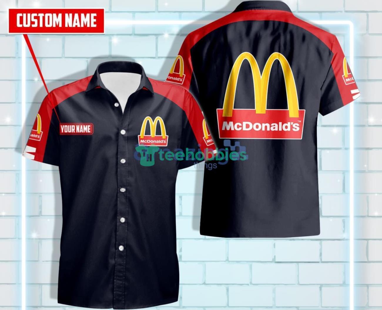 MCDONALD'S Custom Name Hawaiian Shirt For Men Women Product Photo 1