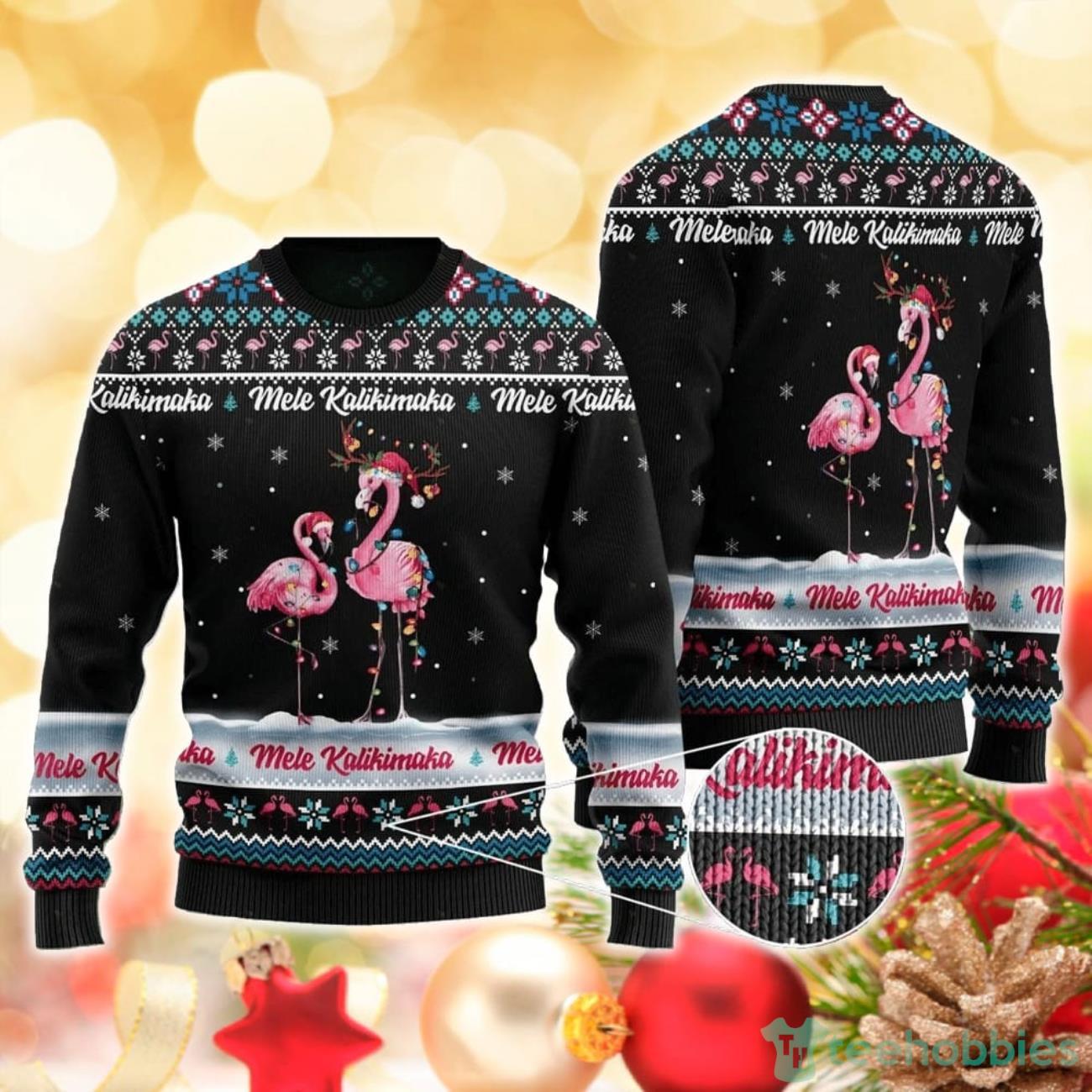 Mele Kalikimaka Ugly Sweater For Christmas Product Photo 1
