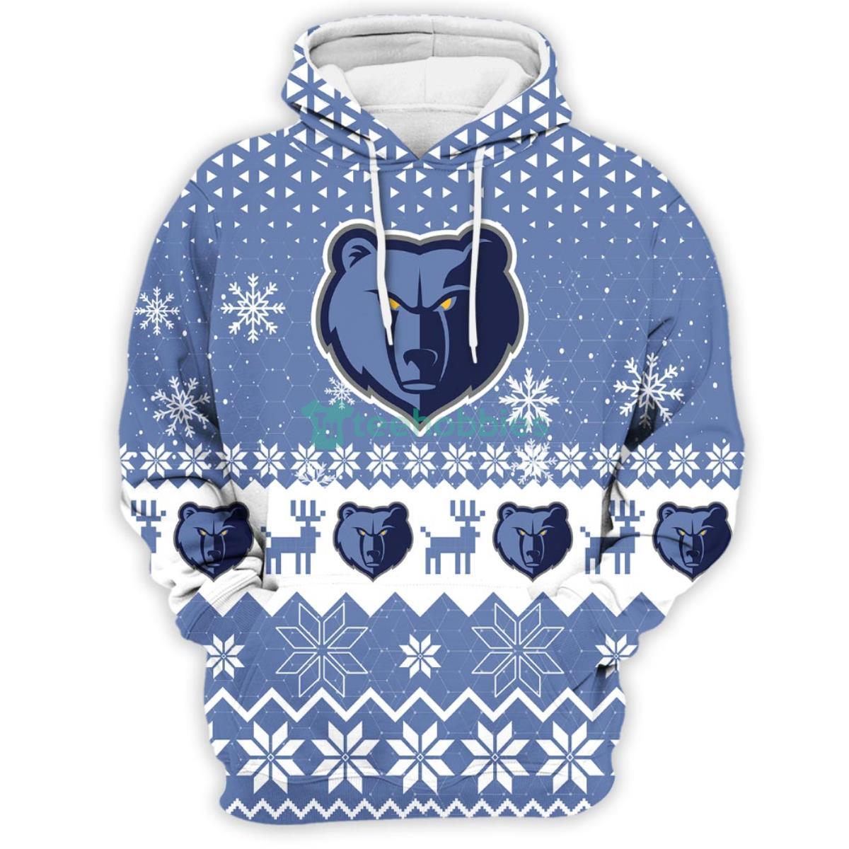 Memphis Grizzlies Sports 3D Pullover Hoodie Product Photo 2