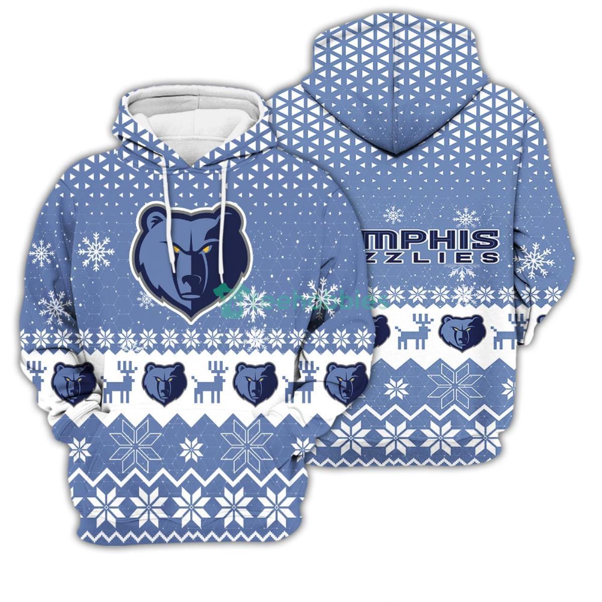 Memphis Grizzlies Sports 3D Pullover Hoodie Product Photo 1