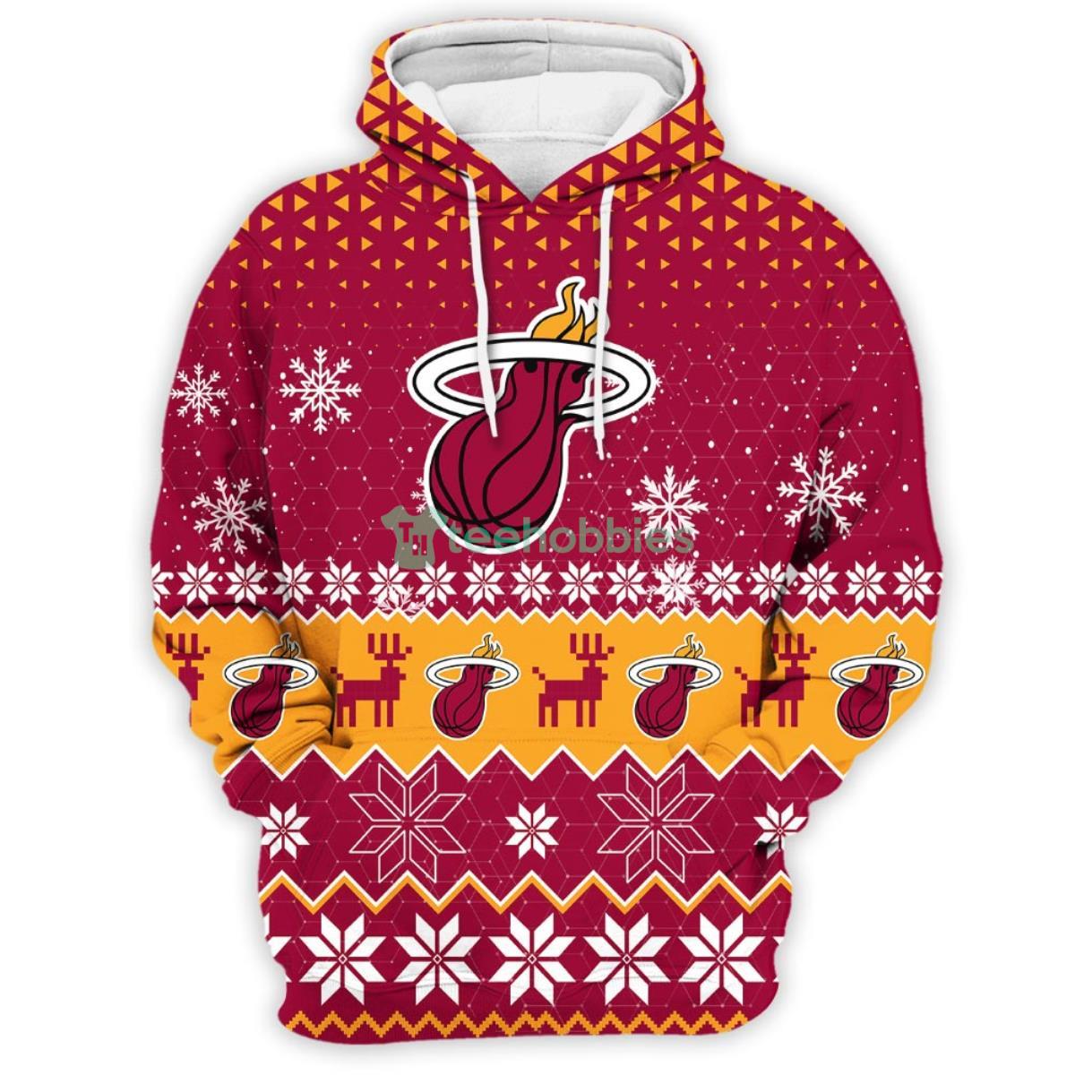 Miami Heat Sports 3D Pullover Hoodie Product Photo 2