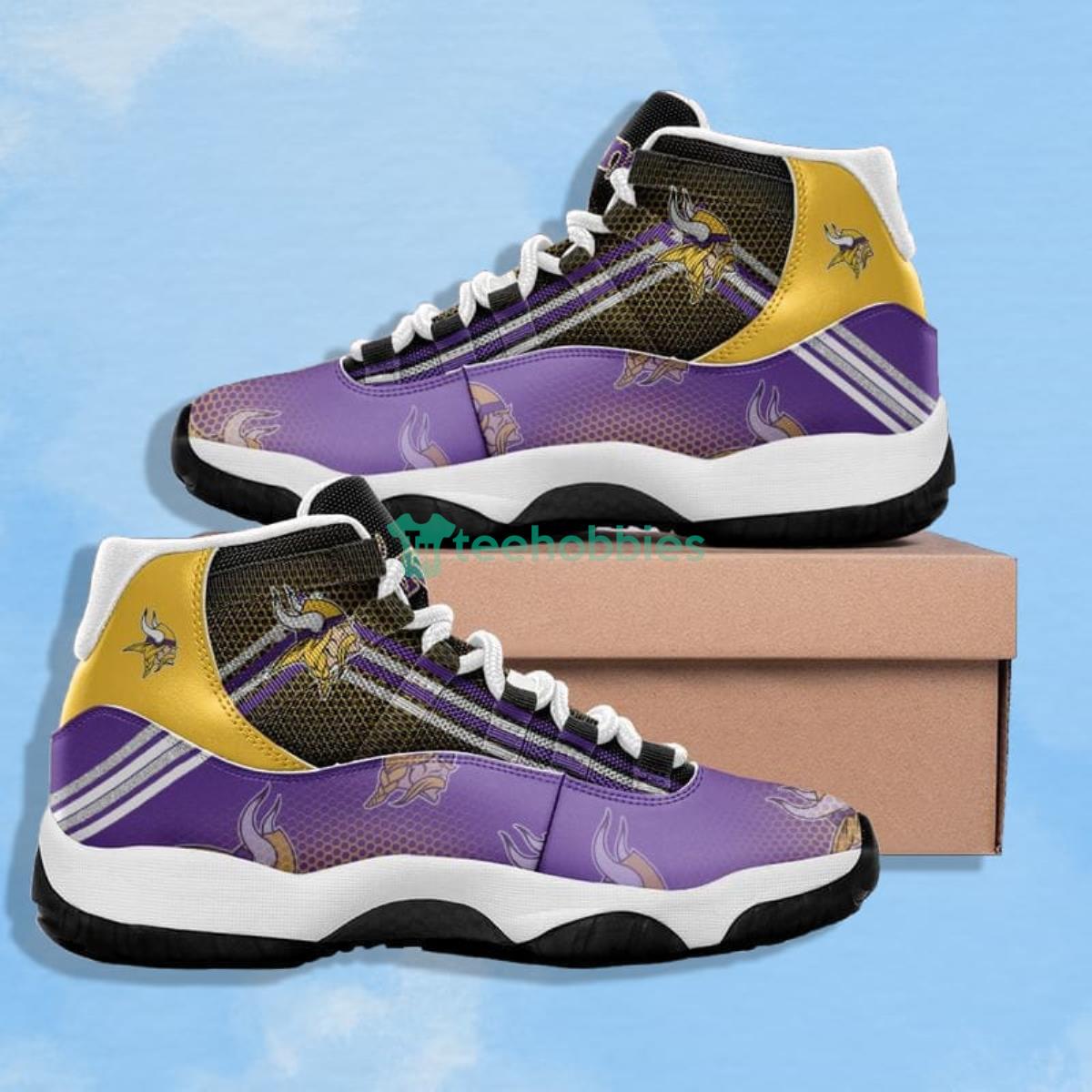 Minnesota Vikings American Football Impressive Design Air Jordan 11 Shoes Product Photo 1