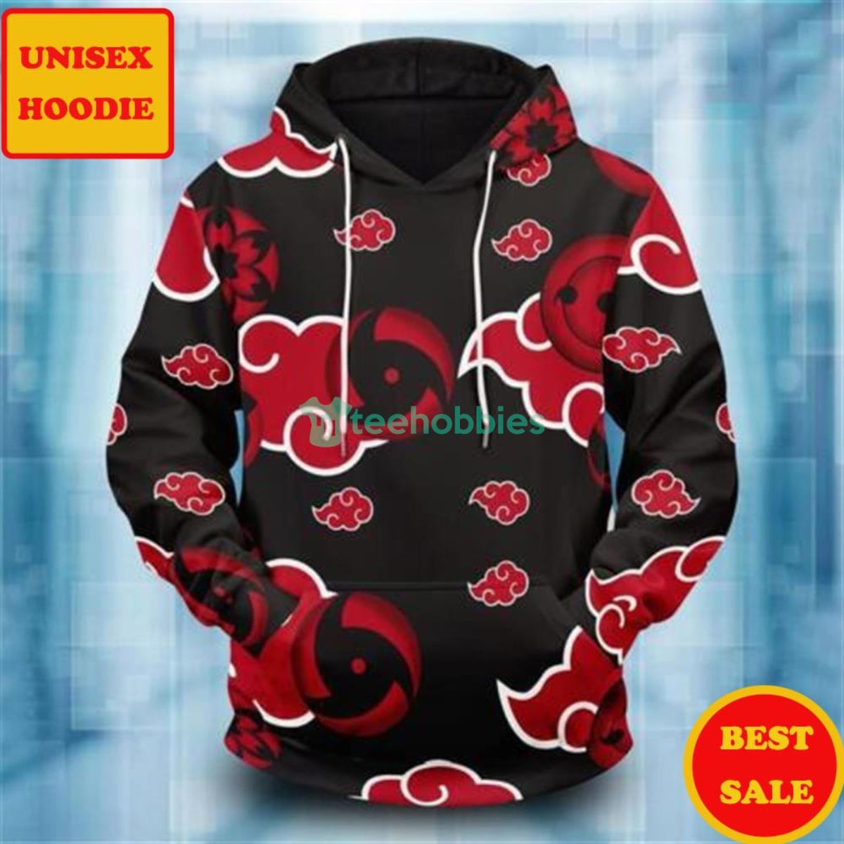 Naruto Akatsuki 3D Hoodie Product Photo 1