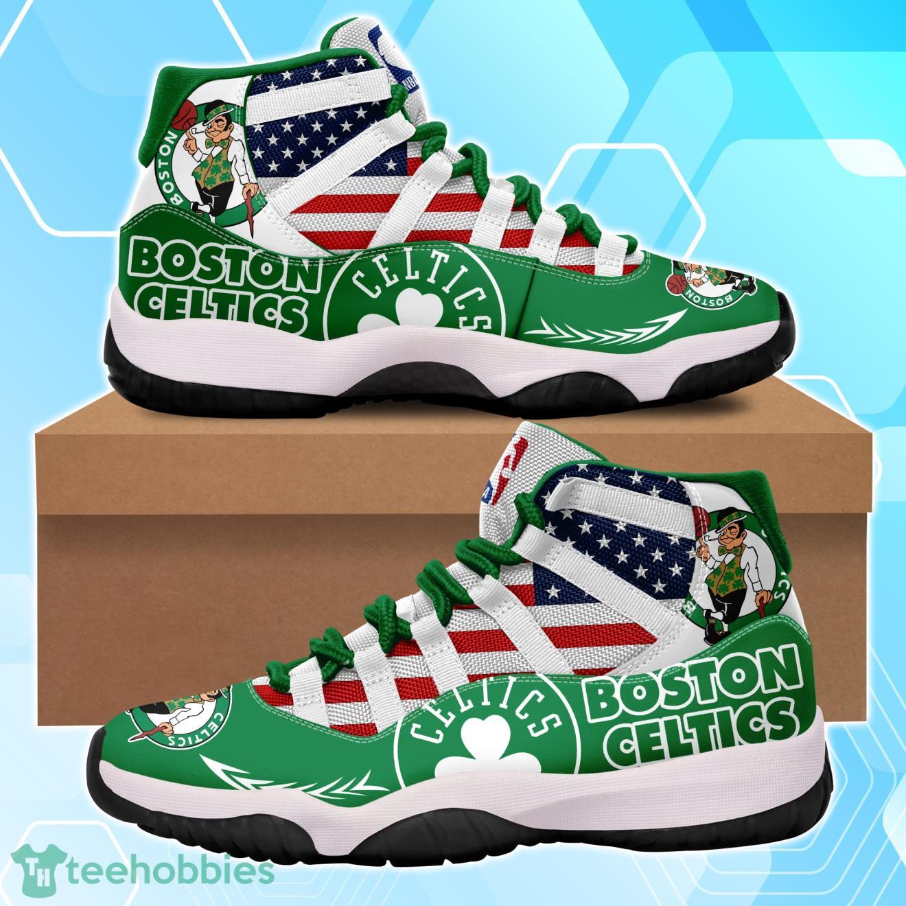 NBA BOSTON CELTICS Air Jordan 11 Shoes America Product Photo 1