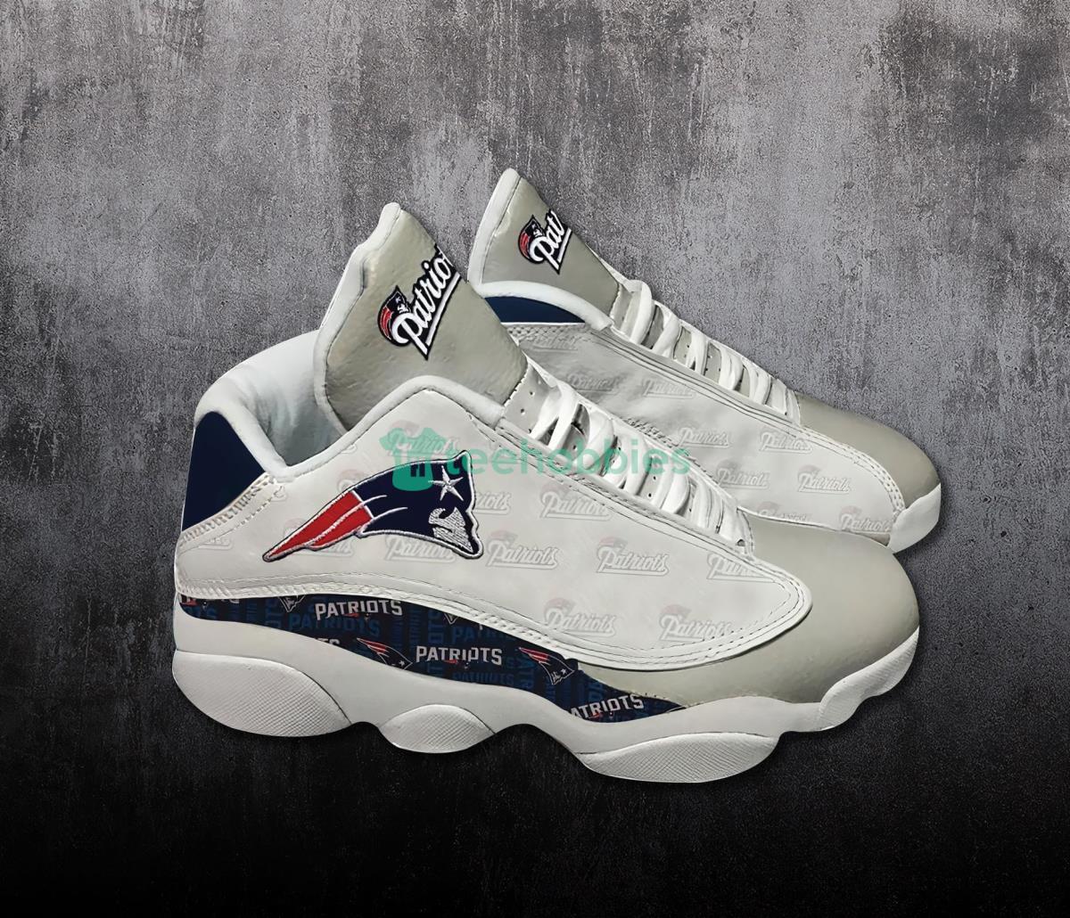 New England Patriots Air Jordan 13 Shoes Running Casual Sneakers Product Photo 1