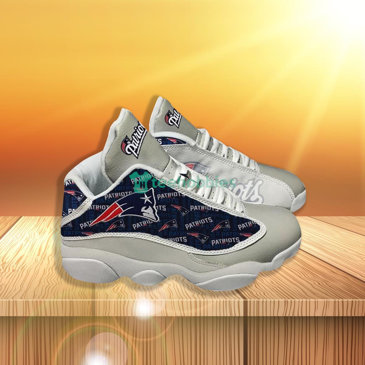 New England Patriots Football Team Air Jordan 13 Shoes Running Casual Sneakers Product Photo 1