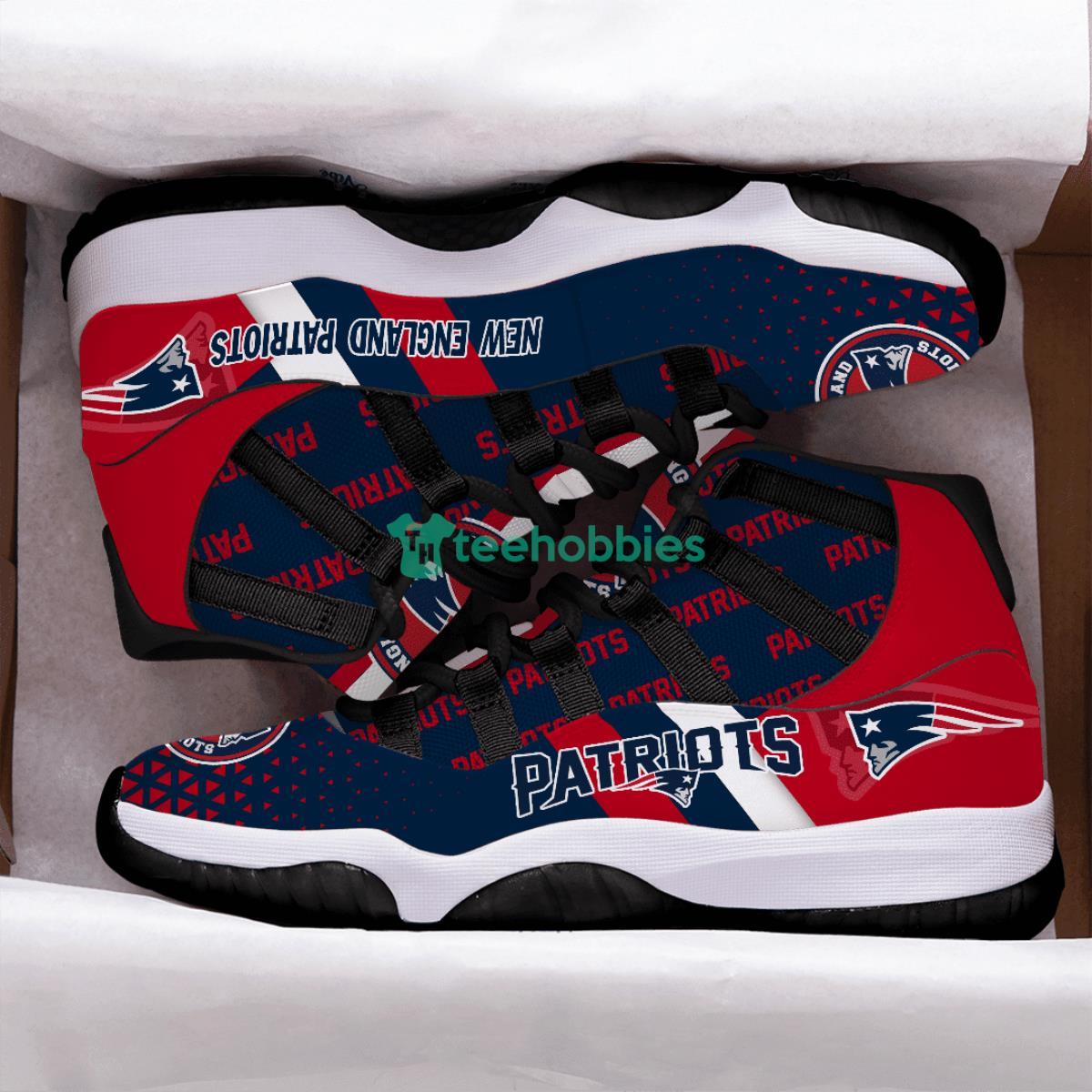 New England Patriots Impressive Design Air Jordan 11 Shoes Product Photo 2
