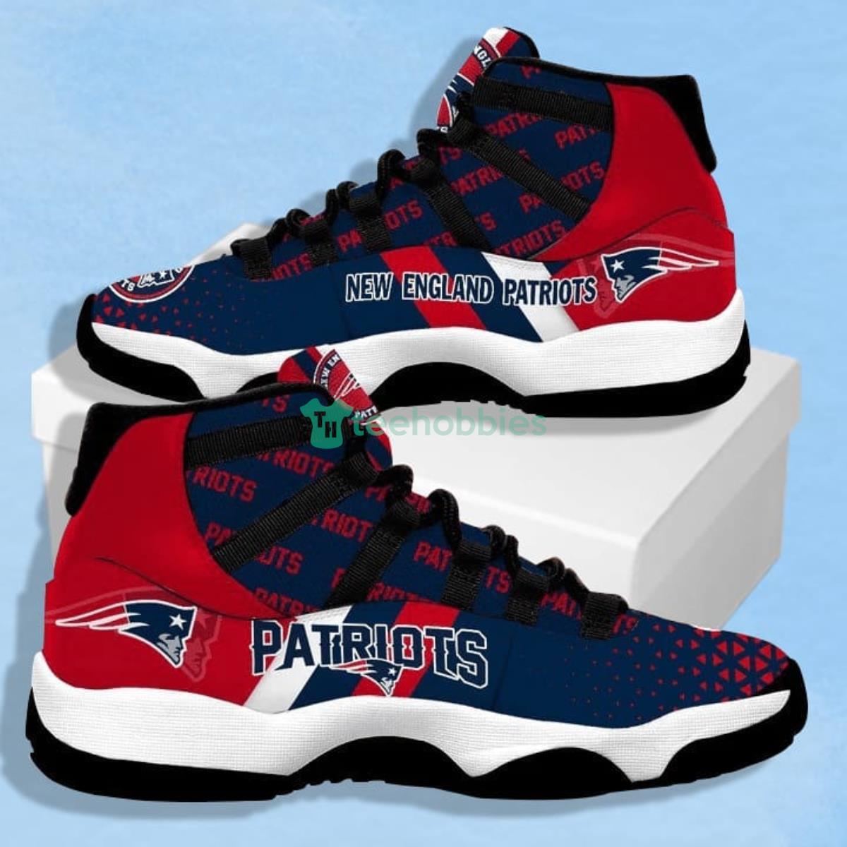 New England Patriots Impressive Design Air Jordan 11 Shoes For Fans Product Photo 1