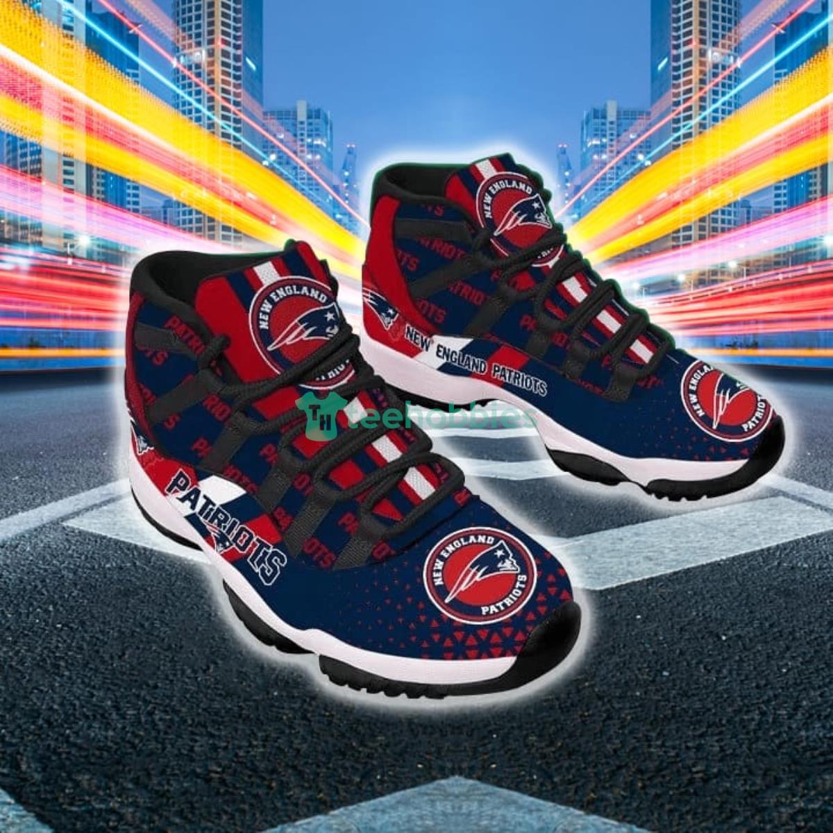 New England Patriots Impressive Design Air Jordan 11 Shoes For Men Women Product Photo 2