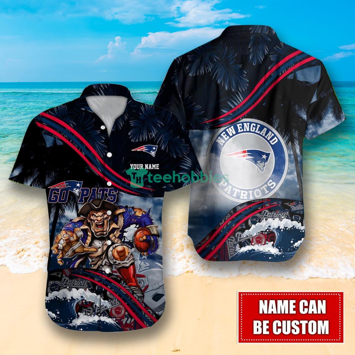 New England Patriots NFL Personalized Hawaiian Shirt Great Gift For Fans