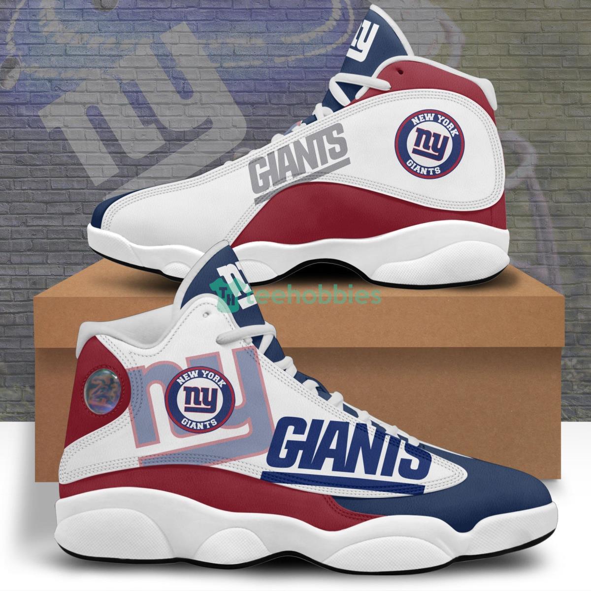 New York Giants Air Jordan 13 Shoes Running Casual Sneakers Best Gift For Fans Product Photo 1