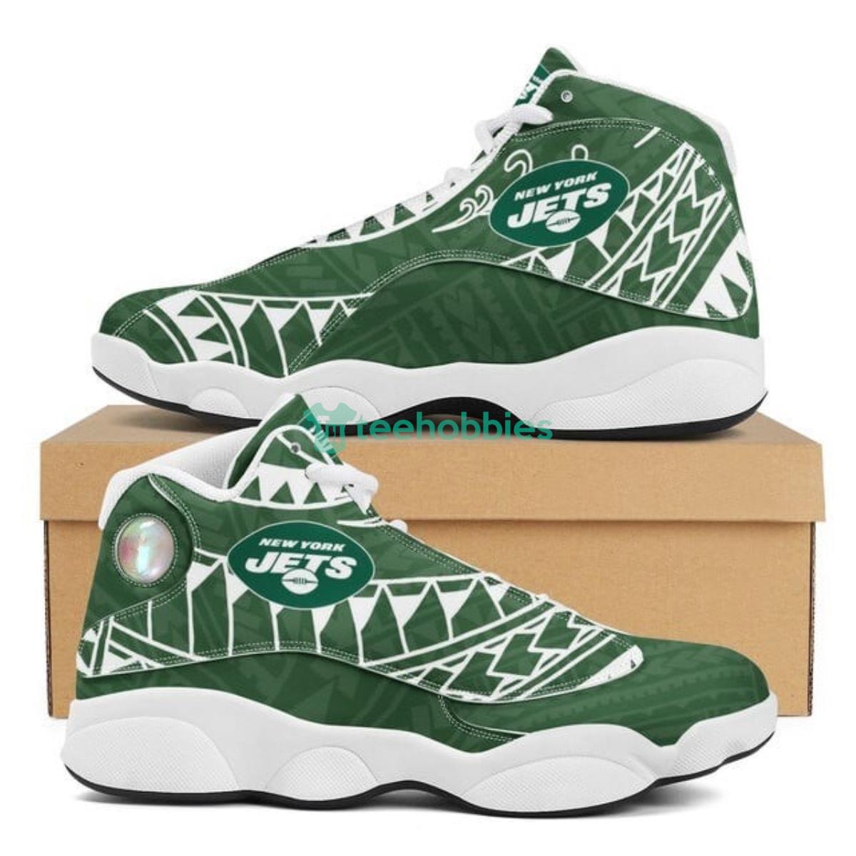 New York Jets Air Jordan 13 Shoes Running Casual Sneakers Product Photo 1