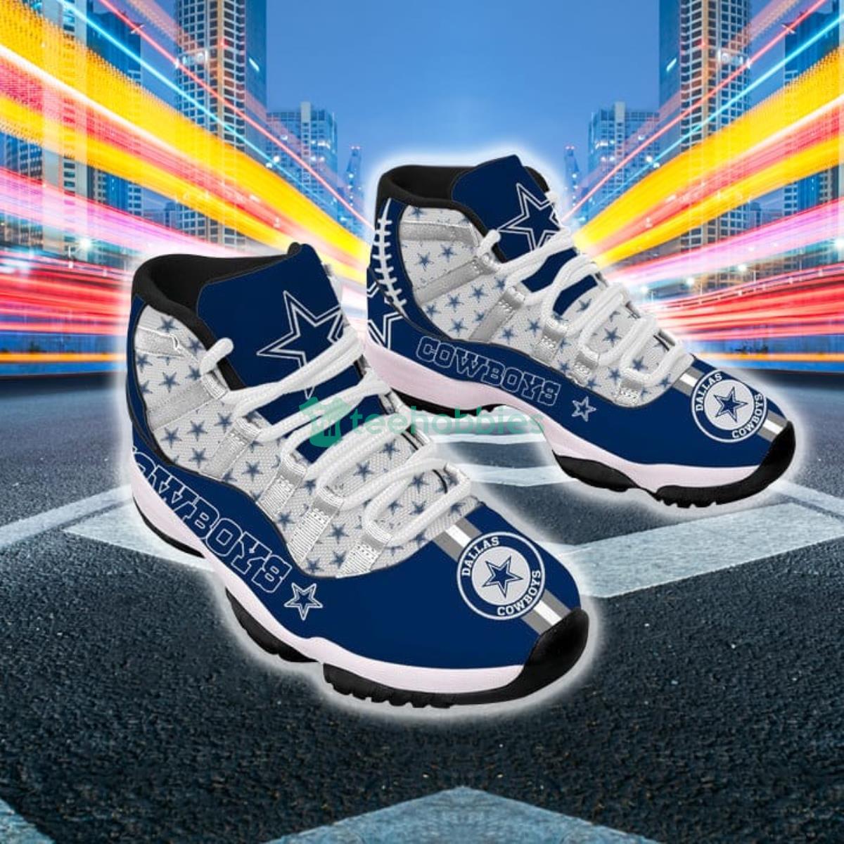 NFL Dallas Cowboys Impressive Design Air Jordan 11 Shoes Product Photo 1