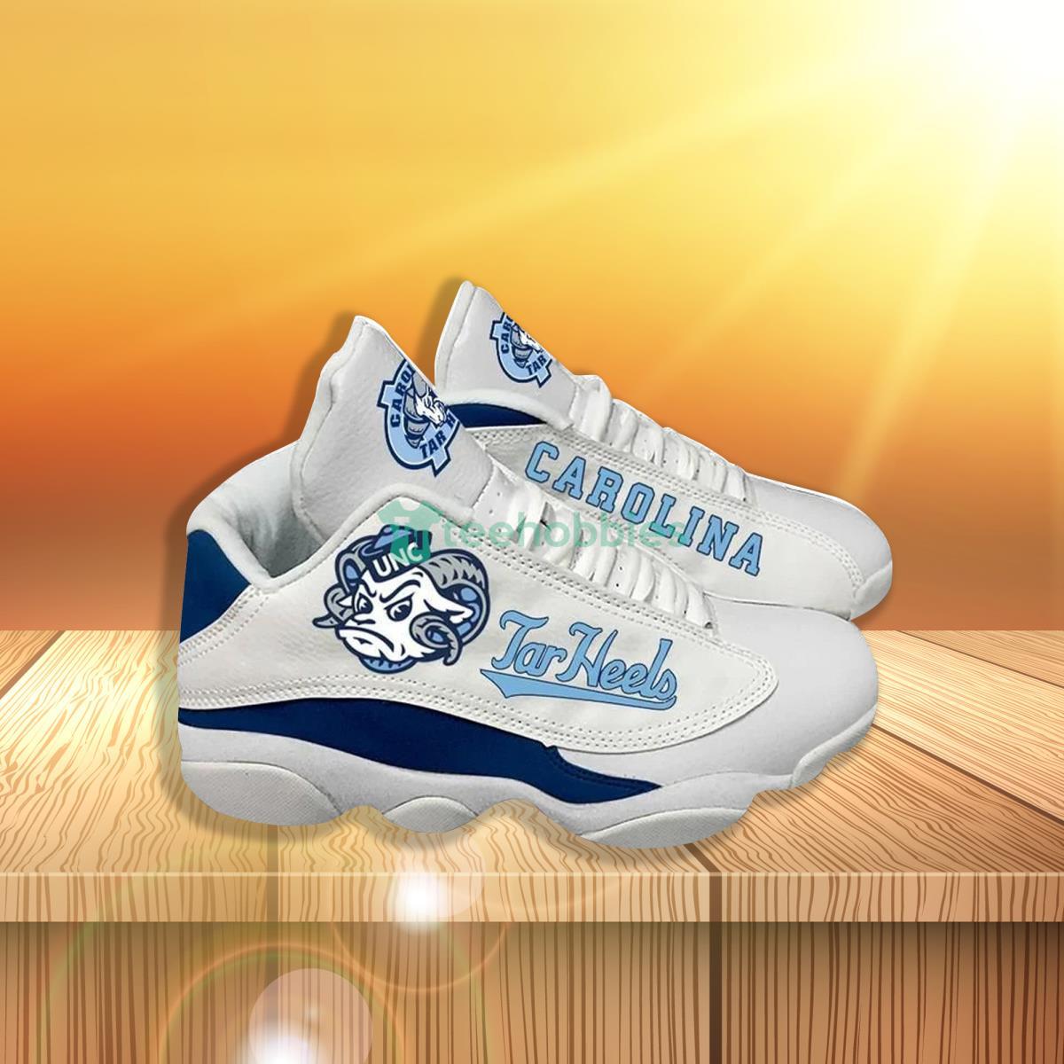 North Carolina Tar Heels Football Team Air Jordan 13 Shoes Running Casual Sneakers Product Photo 1