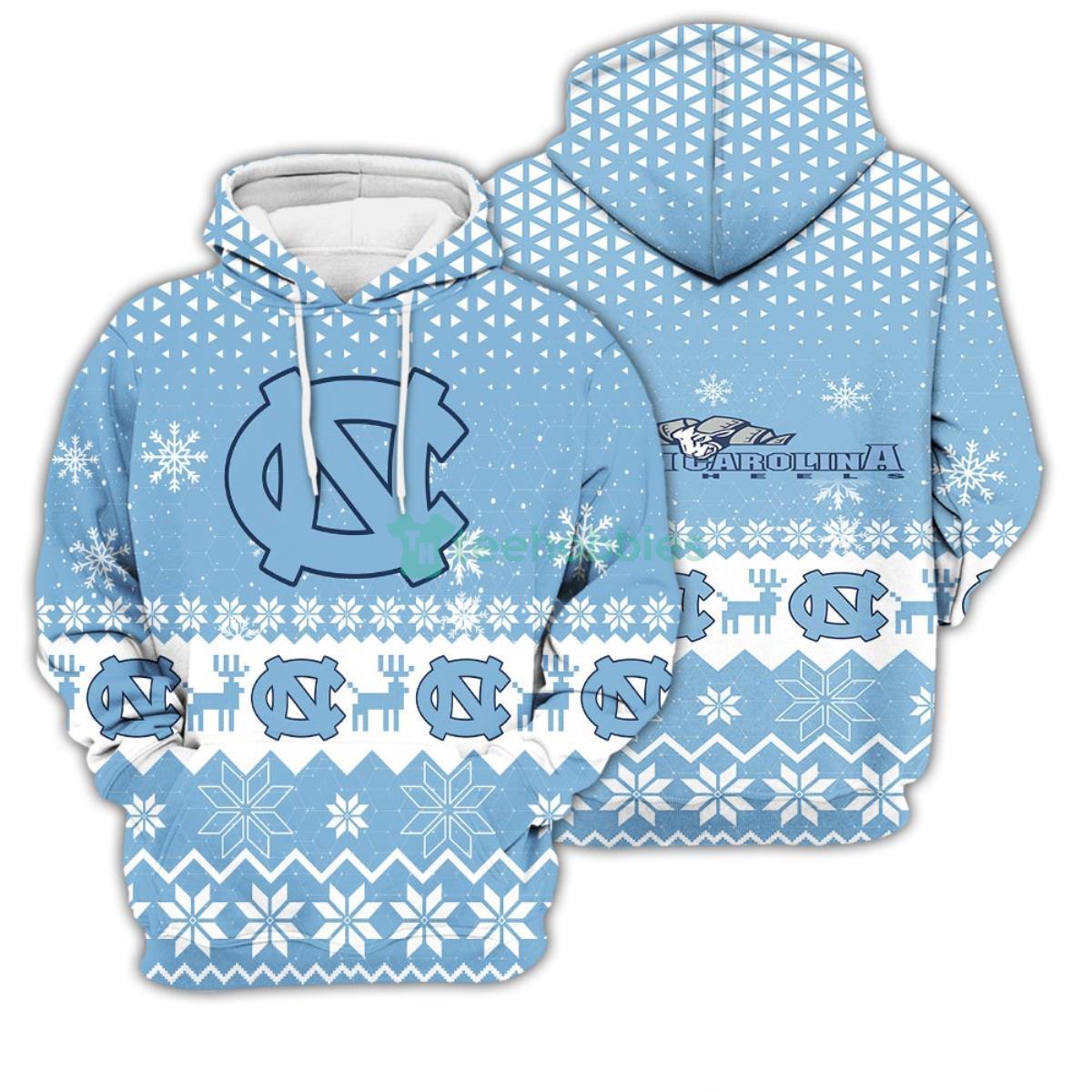 North Carolina Tar Heels Sports 3D Pullover Hoodie Product Photo 1