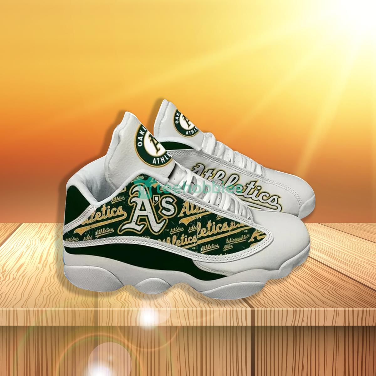 Oakland Athletics Air Jordan 13 Shoes Running Casual Sneakers Product Photo 1