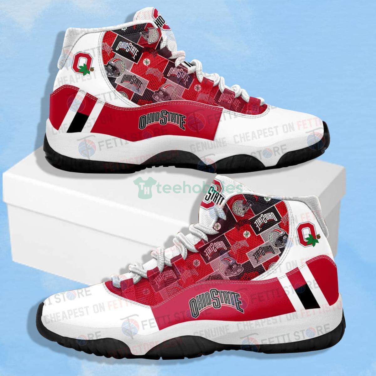 Ohio State Buckeyes - NCAA Impressive Design Air Jordan 11 Shoes Product Photo 1