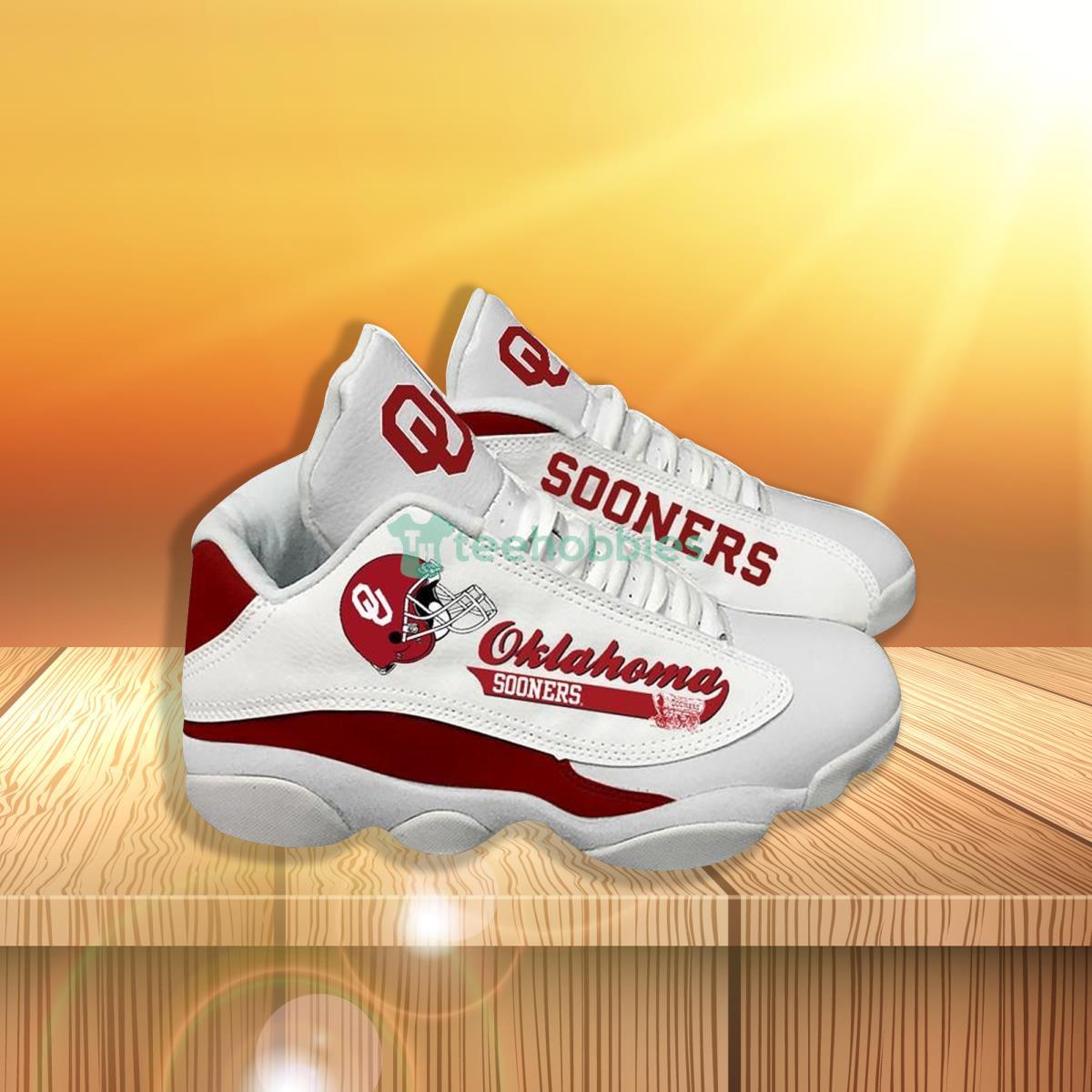 Oklahoma Sooners Football Teams Air Jordan 13 Shoes Running Casual Sneakers Product Photo 1