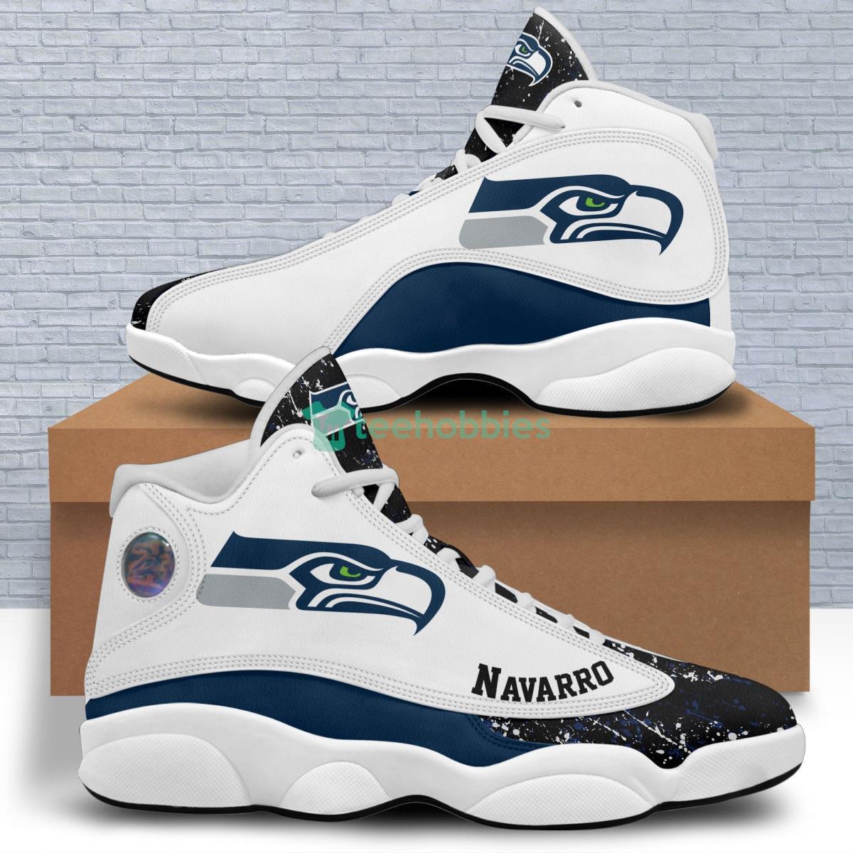 Philadelphia Eagles Football Team Air Jordan 13 Shoes Running Casual Sneakers Product Photo 1