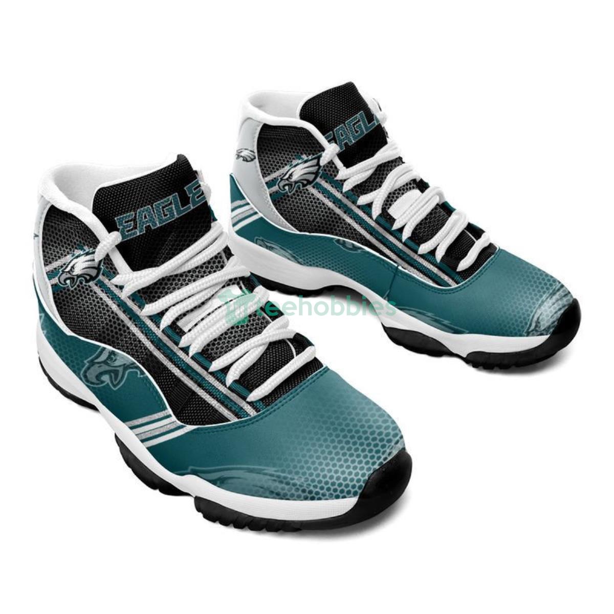 Philadelphia Eagles Impressive Design Air Jordan 11 Shoes For Fans Product Photo 2