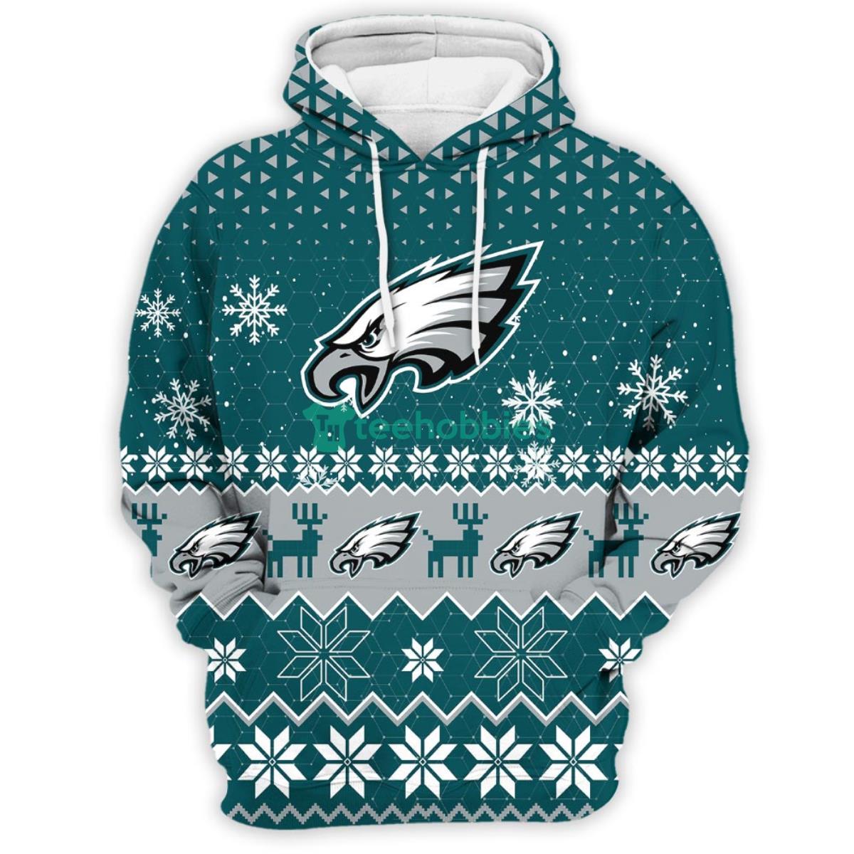 Philadelphia Eagles Sports 3D Pullover Hoodie Product Photo 2