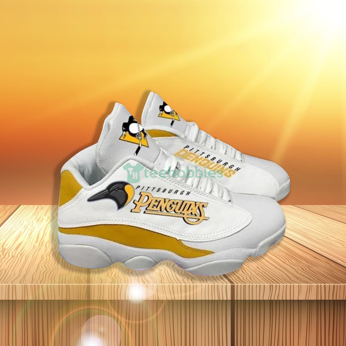 Pittsburgh Penguins Air Jordan 13 Shoes Running Casual Sneakers Product Photo 1