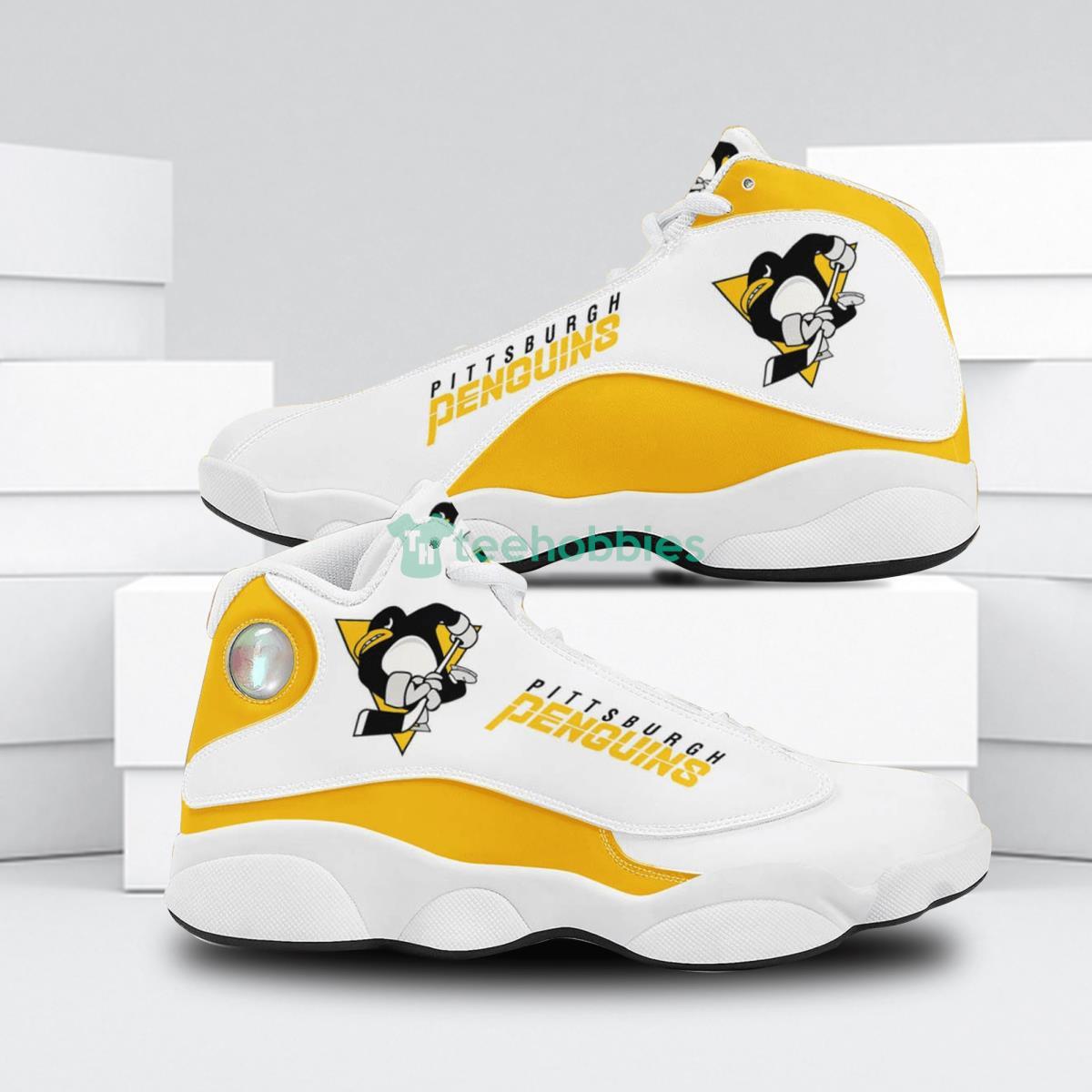 Pittsburgh Penguins Football Team Air Jordan 13 Shoes Running Casual Sneakers Product Photo 1